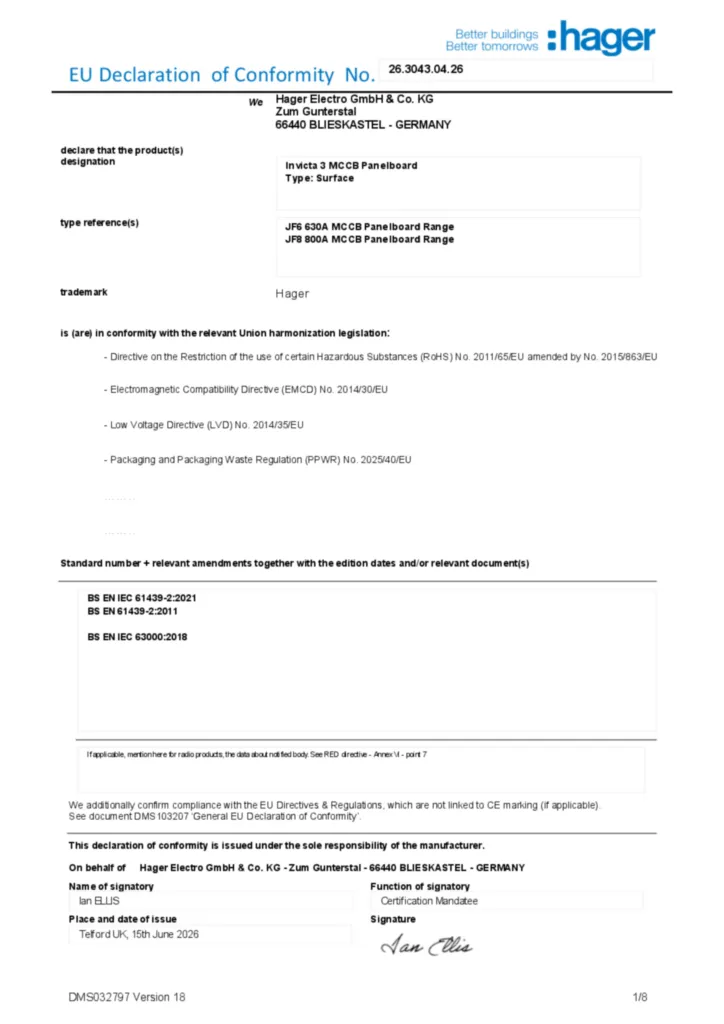 Image Declaration of conformity en-GB 2026-07-22  | Hager