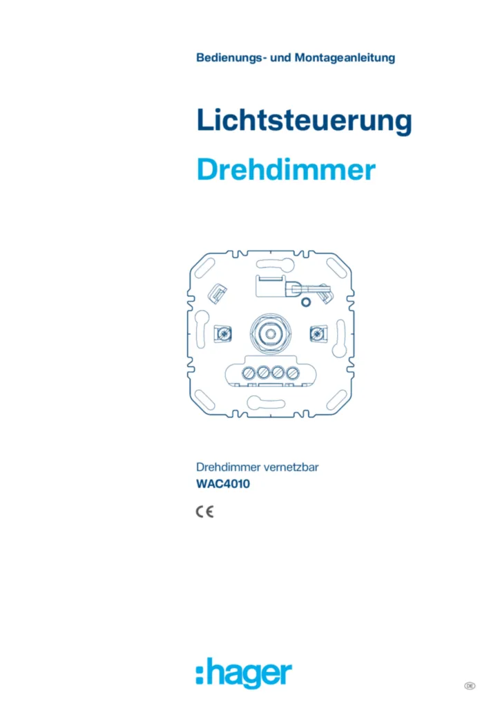 Bild Montageanleitung de-DE 2026-08-03 | Hager Deutschland