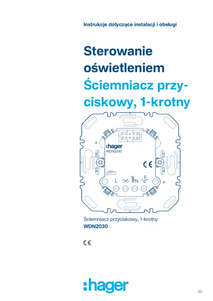 Zdjęcie Instrukcja montażu pl-PL 2026-08-12 | Hager Polska