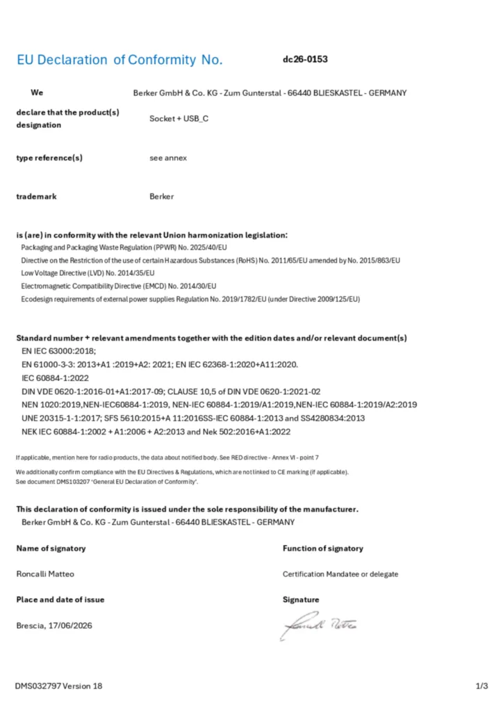 Imagen Declaración de conformidad en-GB 2026-08-24 | Hager España