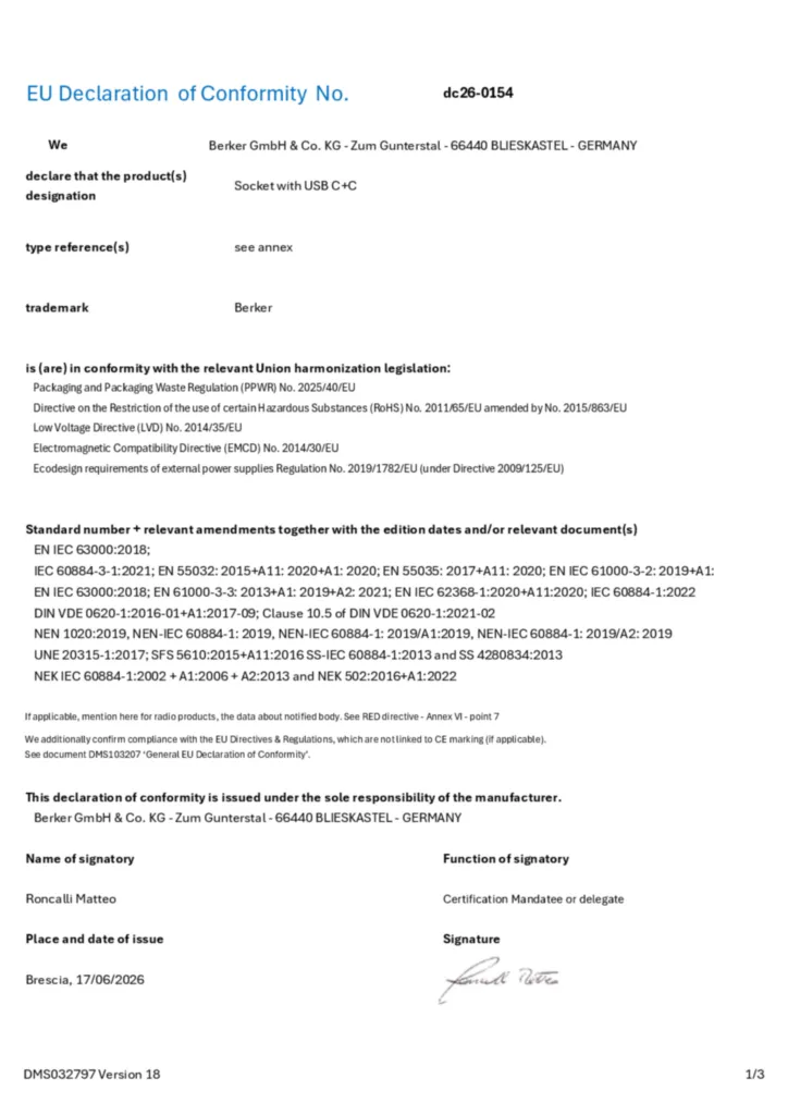 Εικόνα Declaration of conformity en-GB 2026-08-24 | Hager