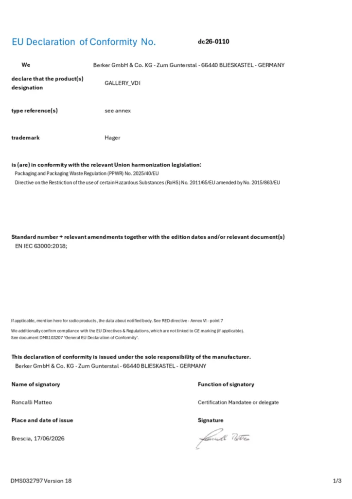Imagen Declaración de conformidad en-GB 2026-08-24 | Hager España