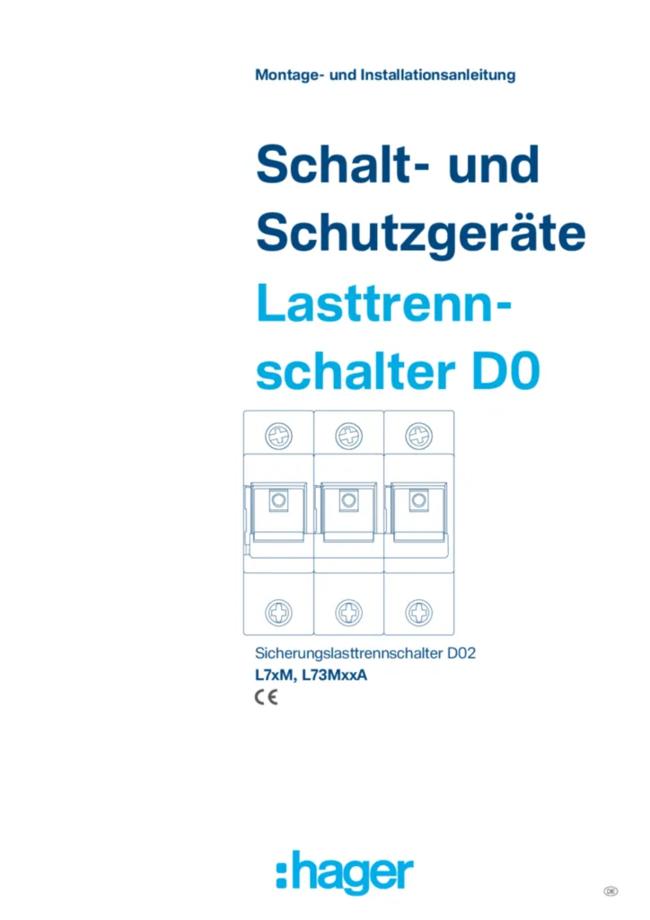 Bild Montageanleitung de-DE 2026-09-23 | Hager Deutschland