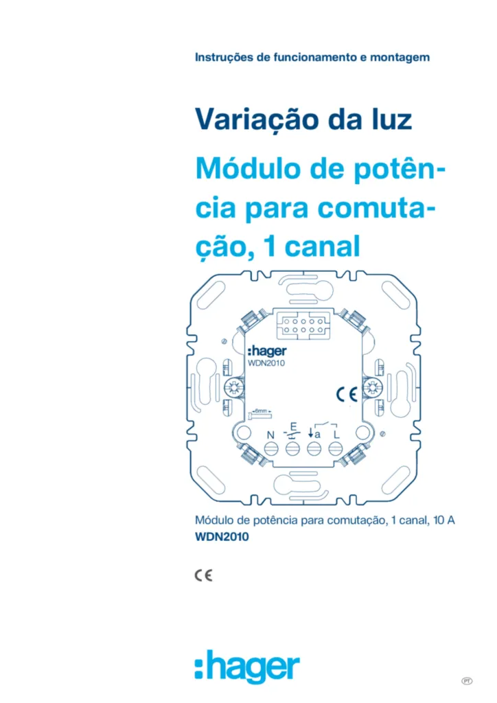 Imagem Manual de instalação pt-PT 2026-09-28 | Hager Portugal
