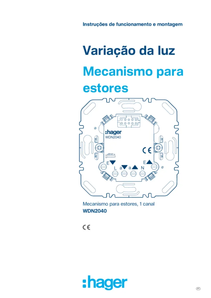 Imagem Manual de instalação pt-PT 2026-09-28 | Hager Portugal