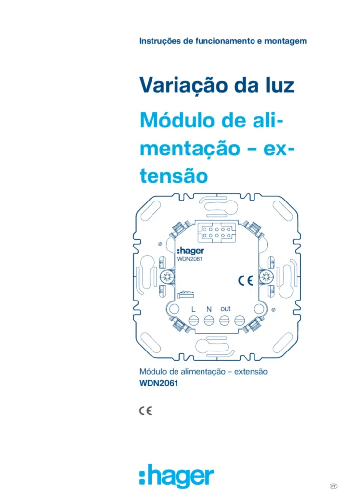 Imagem Manual de instalação pt-PT 2026-09-28 | Hager Portugal