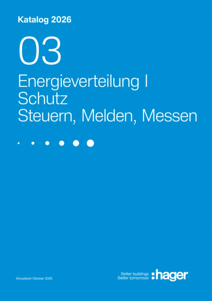 Bild Katalog 03 | Hager Schweiz