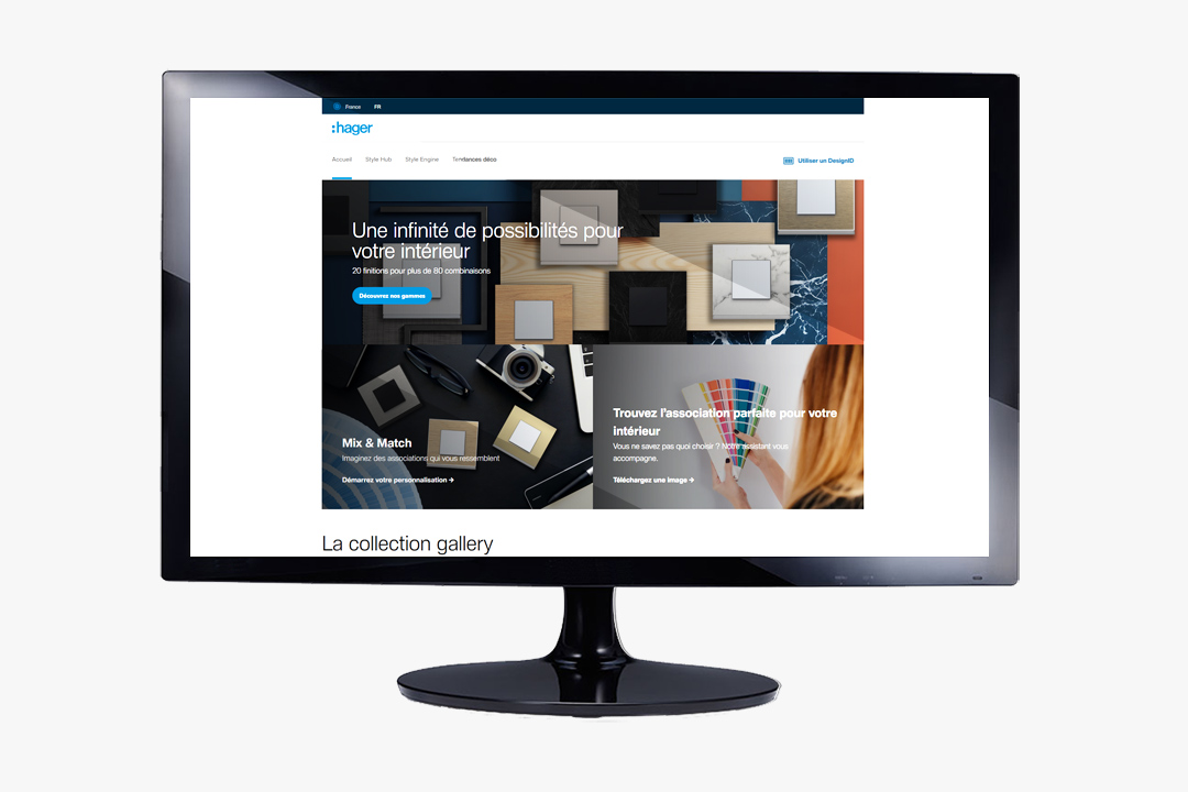 Image Configurateur d’appareillage mural Style Hub | Hager France